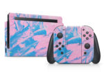 Nintendo Switch Abstract Paint Skin
