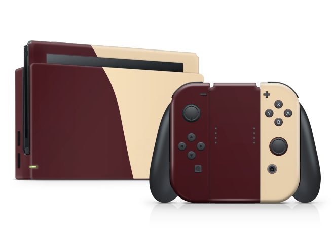 Nintendo Switch Chocolate & Cream Skin