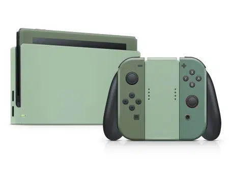 Nintendo Switch Green Garden Skin