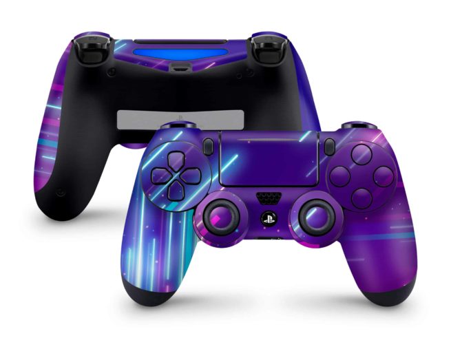 PlayStation 4 Neon Skin