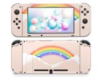 Nintendo Switch Rainbow Clouds Skin