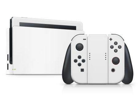 Nintendo Switch Avalanche White Skin