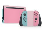 Nintendo Switch Pastel Pink Retro Skin