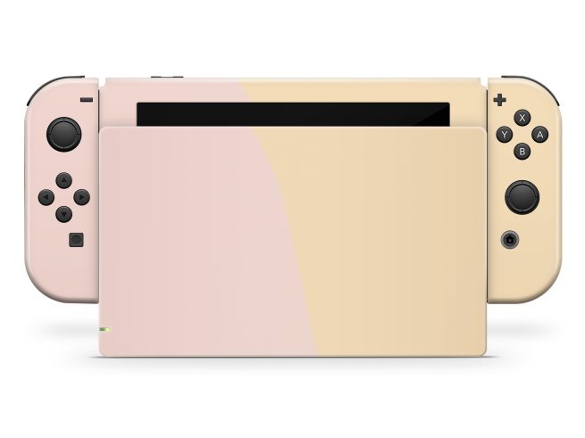 Nintendo Switch Peach & Cream Skin