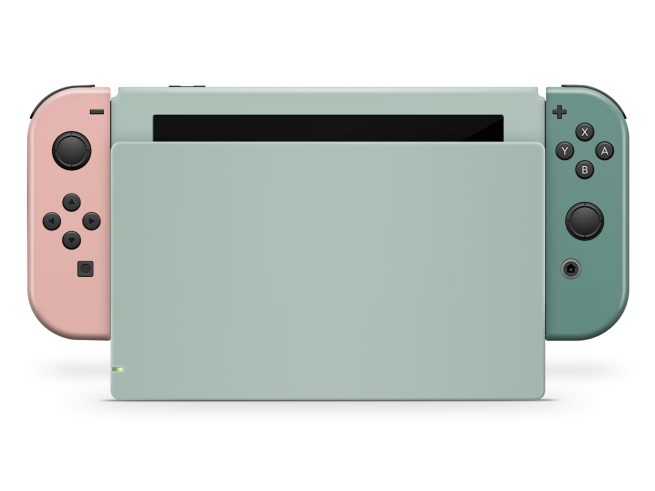 Nintendo Switch Pastel Green Skin