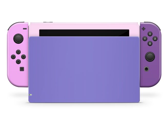 Nintendo Switch Brilliant Lavender Skin
