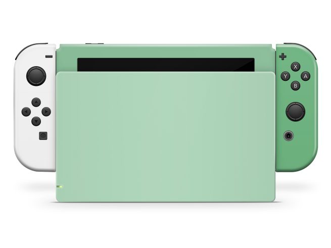 Nintendo Switch Soft Green Skin