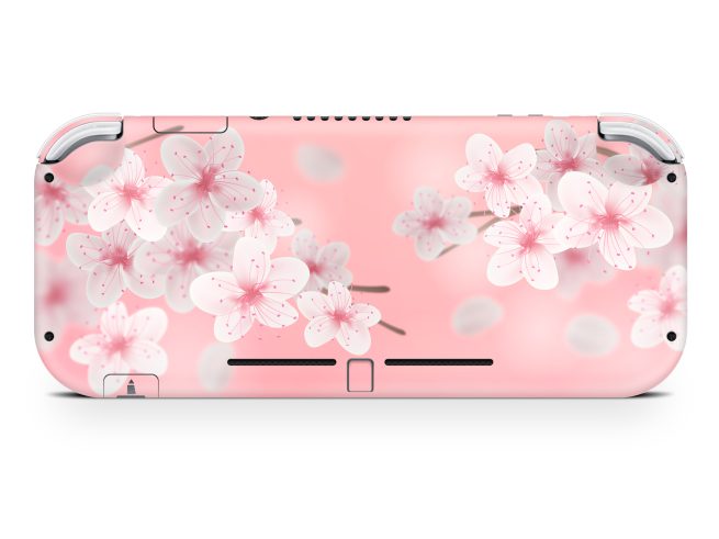 Nintendo Switch Lite Cherry Blossom Skin