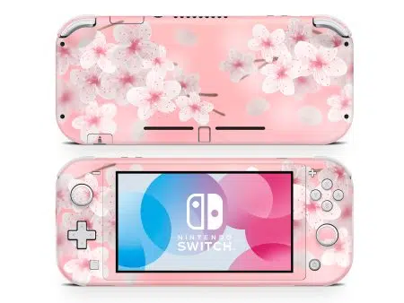 Nintendo Switch Lite Cherry Blossom Skin