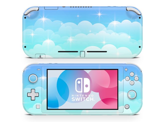Nintendo Switch Lite Magical Clouds Skin