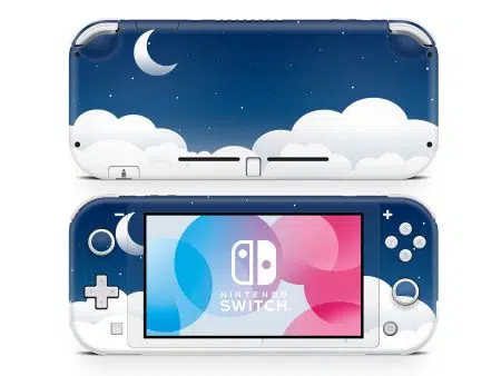 Nintendo Switch Lite Night Sky Moon Skin