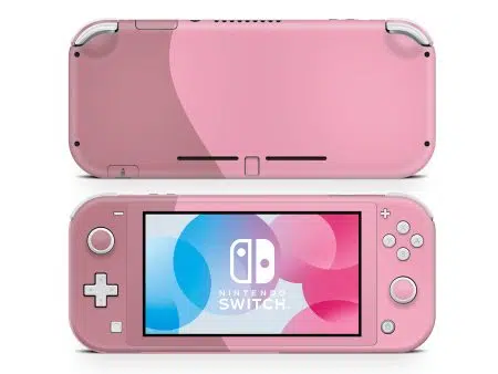 Nintendo Switch Lite Pink Lipstick Skin