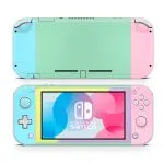 Nintendo Switch Lite Retro Pastel Colors Skin
