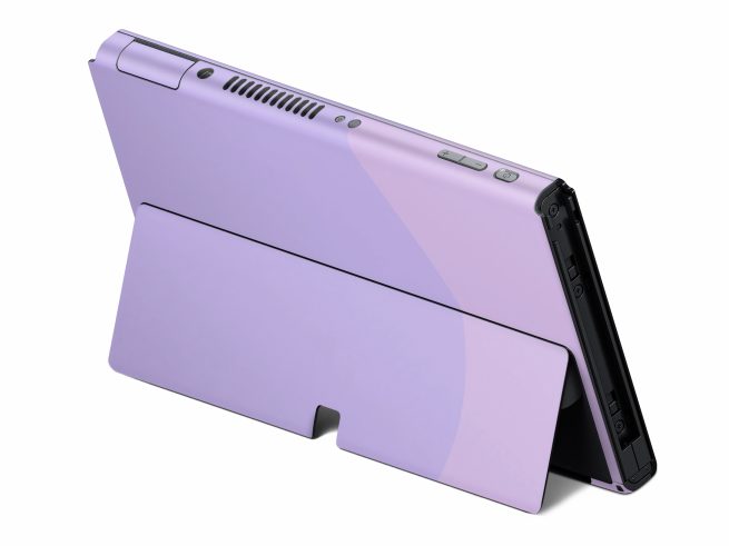 Nintendo Switch OLED Love It Purple Skin