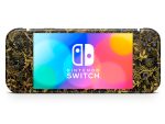 Nintendo Switch OLED Gold Botanical Skin