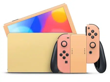 Nintendo Switch OLED Mango Peach Skin