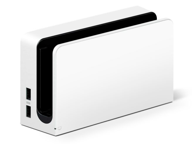 Nintendo Switch OLED Avalanche White Skin
