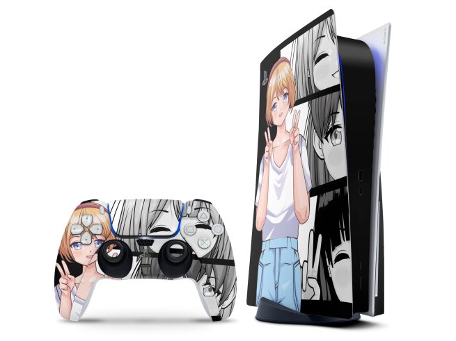 PlayStation 5 Girls Anime Skin