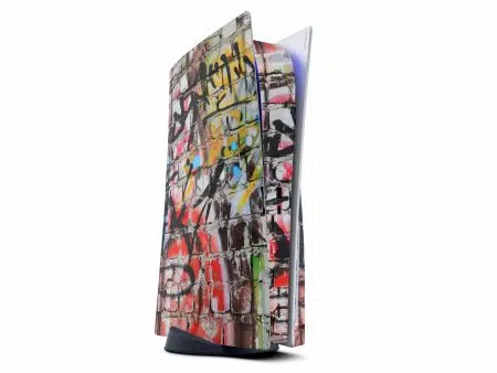 PS5 CONSOLE SKIN SPRAYED WALL