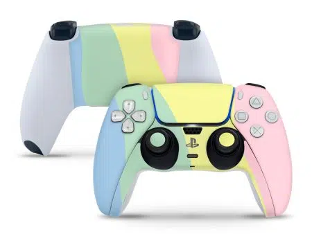 PS5 CONTROLLER RAINBOW WAVES