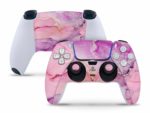 PlayStation 5 Amazing Pink Marble Skin