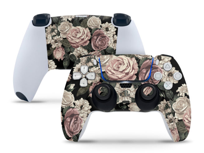 PlayStation 5 Roses Skin