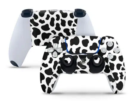 PS5 CONTROLLER SKIN COW PRINT