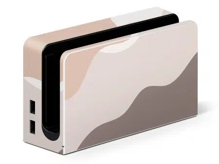 SWITCH OLED DOCK BROWN PASTELS WITHOUT LOGO