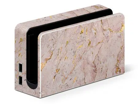SWITCH OLED DOCK PINK MARBLE NO LOGO