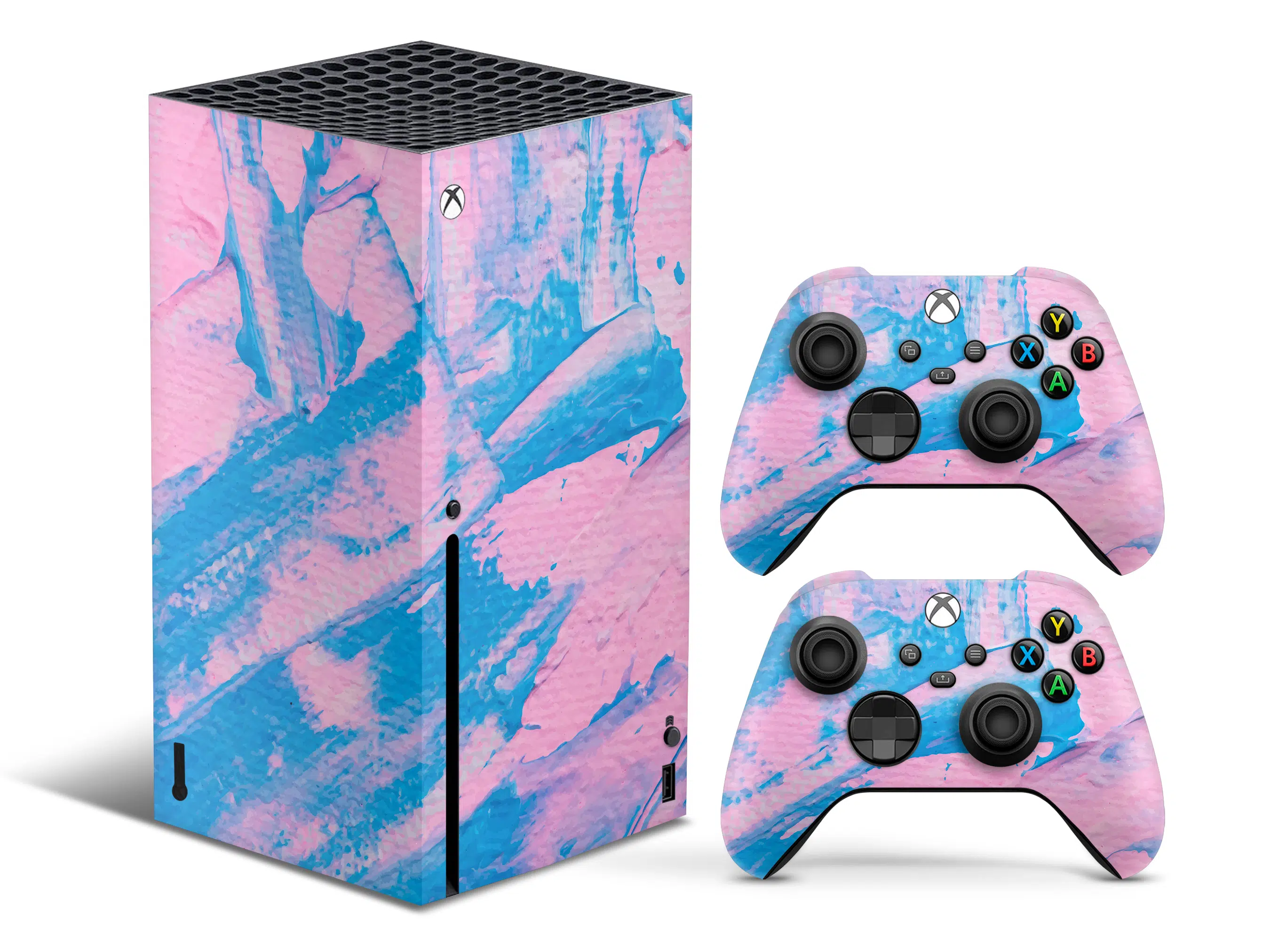 ABSTRACT PAINT XBOX SERIES X SKIN