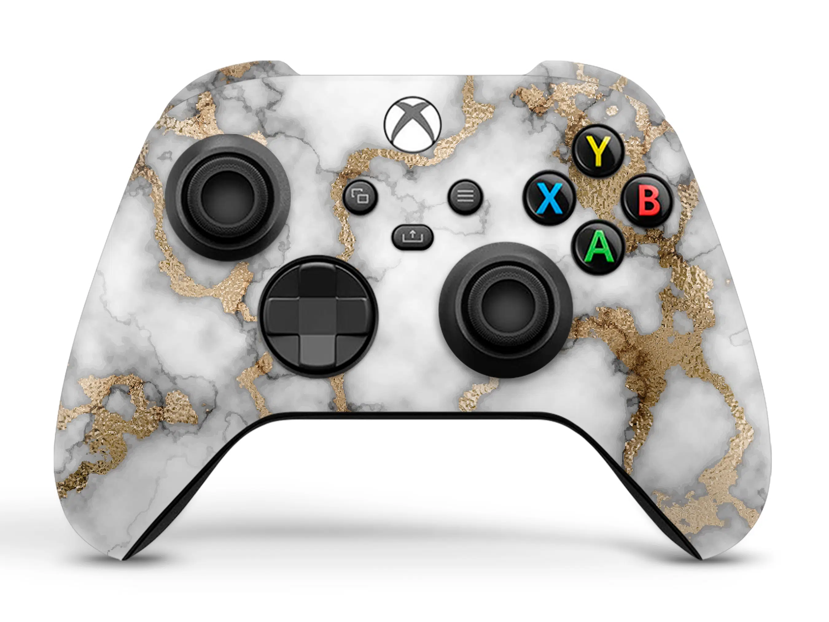MARBLE WITH GOLD XBOX SERIES X SKIN