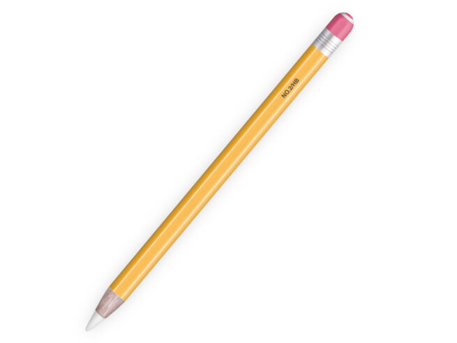 Apple Pencil Classic Yellow Skin