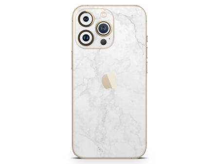 iPhone White Marble Skin