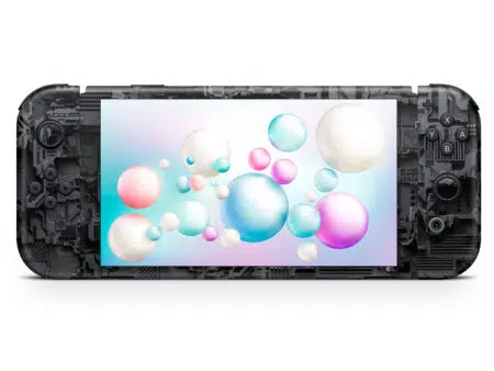 NINTENDO SWITCH OLED CONSOLE SKIN CYBER ARMOUR
